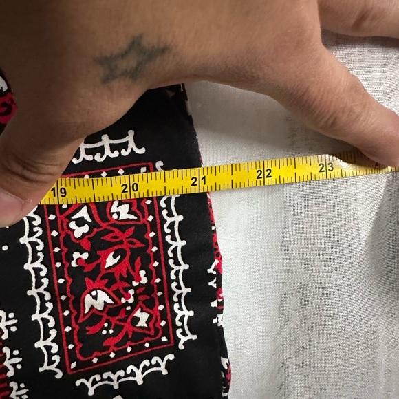 Pinup Couture Western Peasant Romper XL - Picture 6 of 10